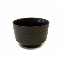 Stoneware Matcha Bowl - Black